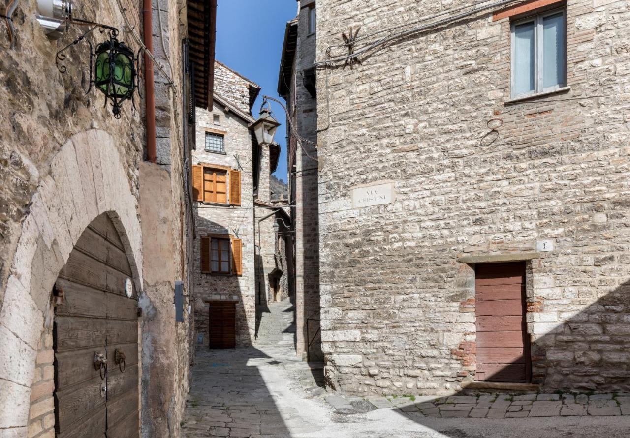 Ferienwohnung Dimora Casina Dell'Abbondanza Gubbio Exterior foto